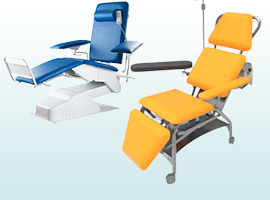 Кресло функциональное для забора крови и терапевтических процедур кмп