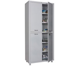 Шкаф медицинский HILFE МД 2 1780/SS сталь