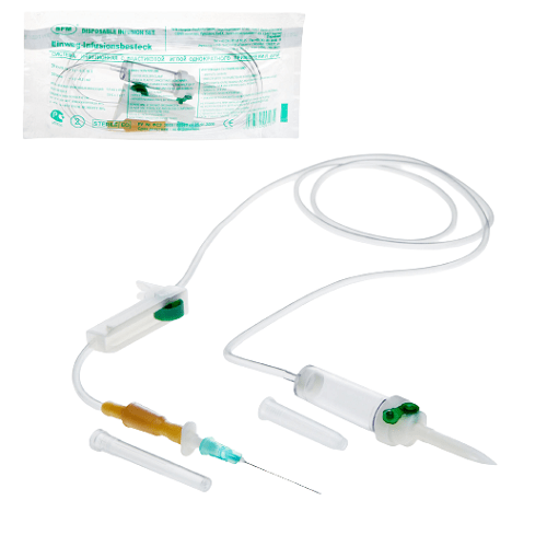 Система инфузионная  для в/в вливания инфузионных растворов с пластик. шипом SFM (вид 136330)