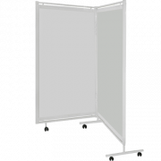 Ширма медицинская с пластиком Ш02, 1, 2, 3 секции