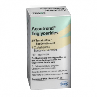 Тест-полоски для AccuTrend TRIGLYCERIDES (АккуТренд)