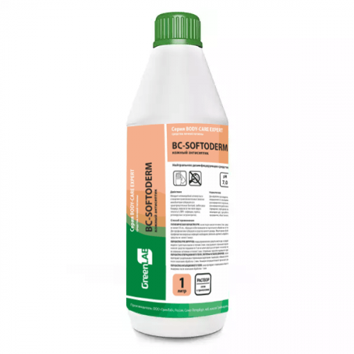 BC-SOFTODERM антисептик для мытья и дезинфекции рук, жидкость, 1 л