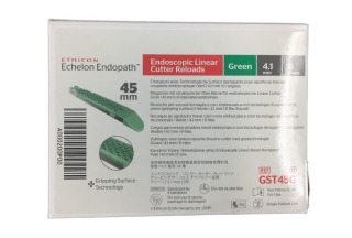 ECR45G Кассеты со скобами к аппаратам сшивающе-режущим ECHELON Flex 45, зеленые 12шт/уп
