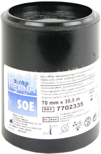 Рентген. пленка для Флюорографии 70мм х 30,5м /434к./ - РЕТИНА-SOE Film