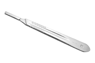 7-104 Ручка для скальпеля Scalpel Handles, 130 мм