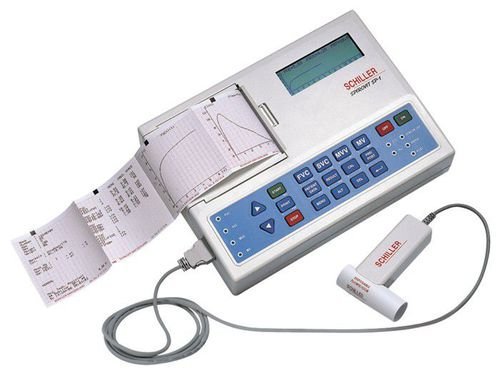 Спирометр SPIROVIT SP-1 Memory (калибровочный насос, комплект загубников, комплект фильтров), п-ва Швейцария