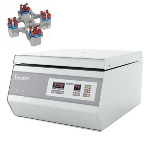 Центрифуга Liston C 2202 в комплекте с ротором CRS 490 и 1 комплектом (4шт) из 3 видов штатных адаптеров на выбор